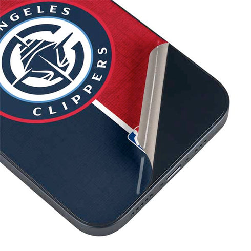 NBA LA Clippers Canvas iPhone 14 Plus Skin
